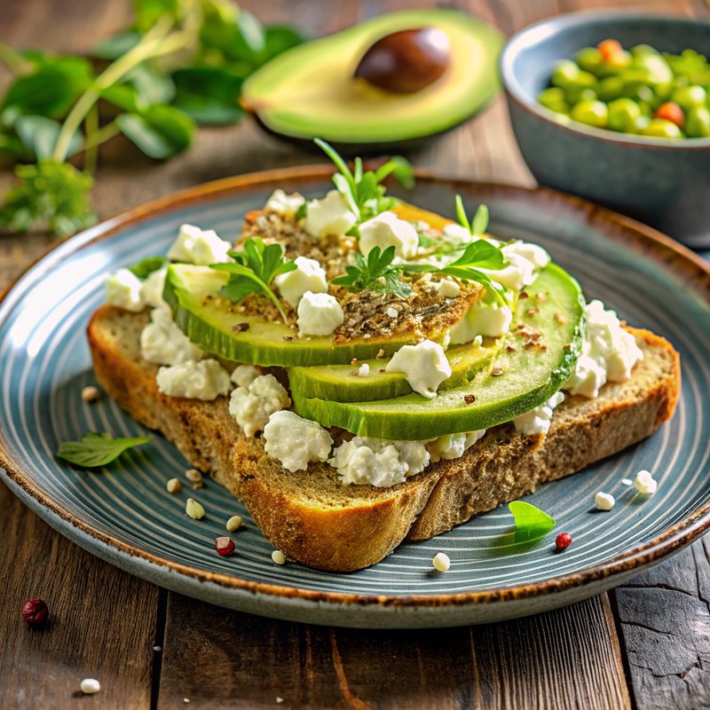 Avocado Toast with Feta