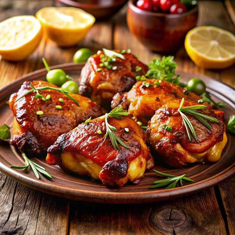 BBQ Chicken Thighs