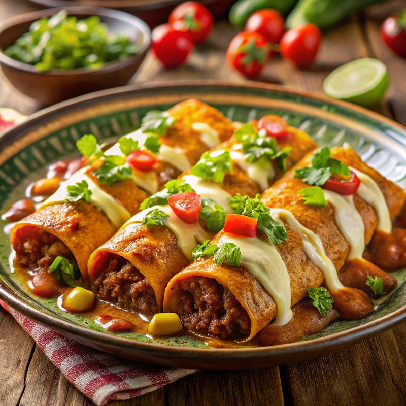 Beef Enchiladas