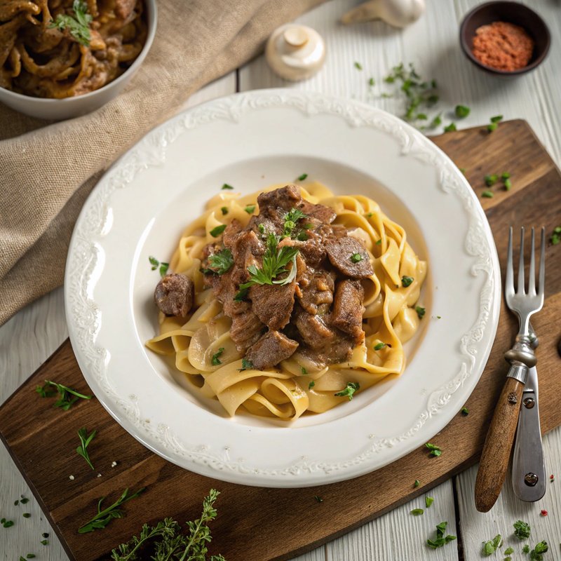 Beef Stroganoff