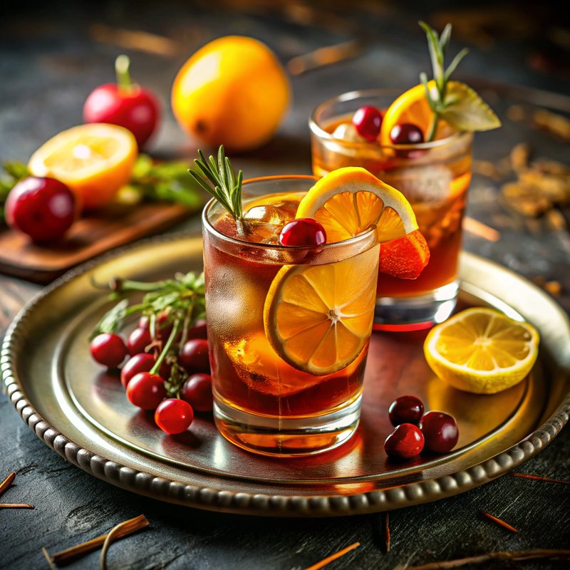 Bourbon Lemonade Spritz with Cynar and Grenadine