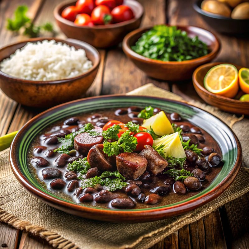 Brazilian Feijoada - A Hearty Black Bean Stew