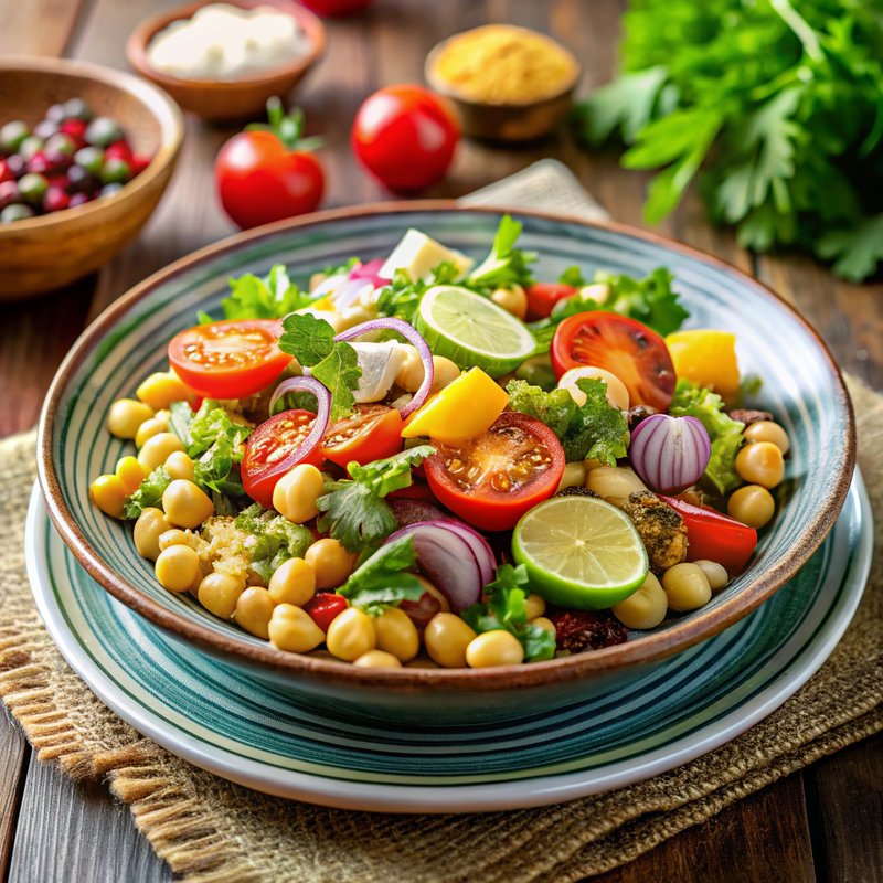 Chickpea Salad Bowl