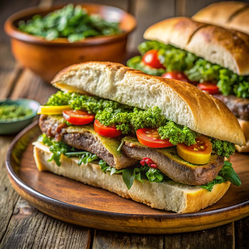 Chimichurri Steak Sandwiches
