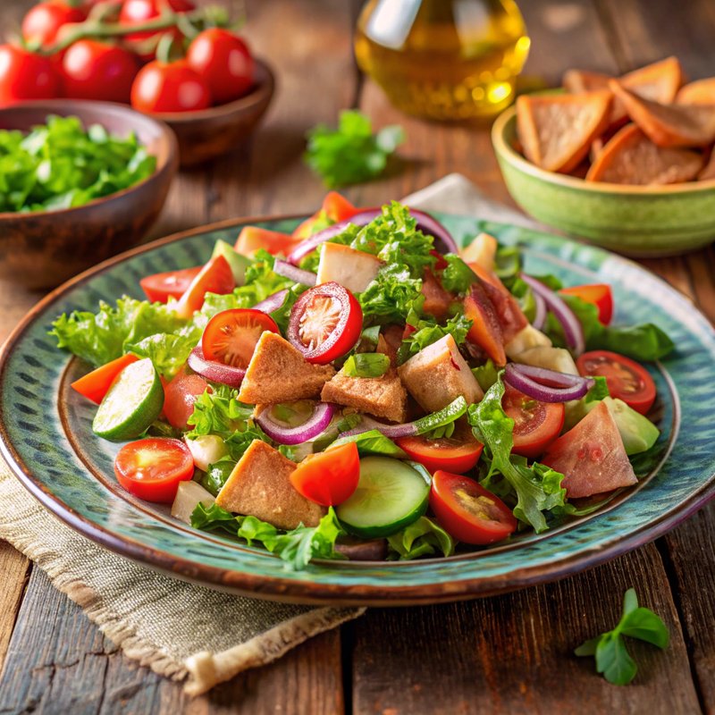 Classic Fattoush Salad