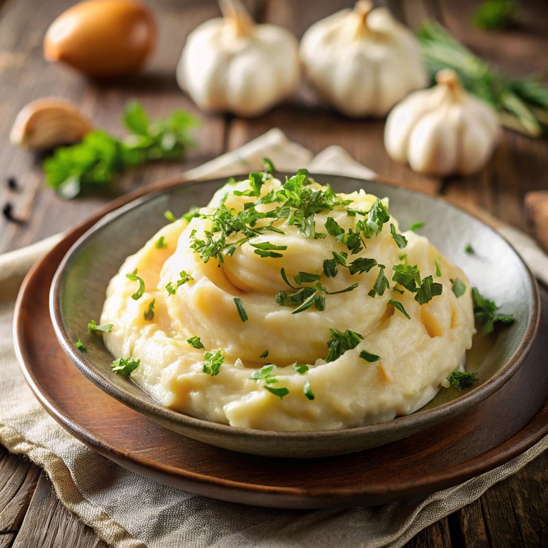 Creamy Garlic Mashed Potatoes