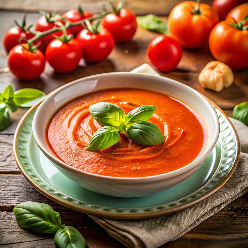 Creamy Tomato Basil Soup