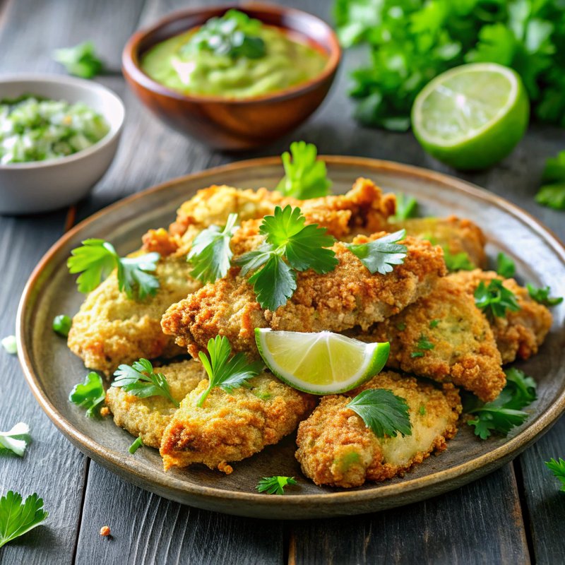 Crispy Cilantro Lime Chicken