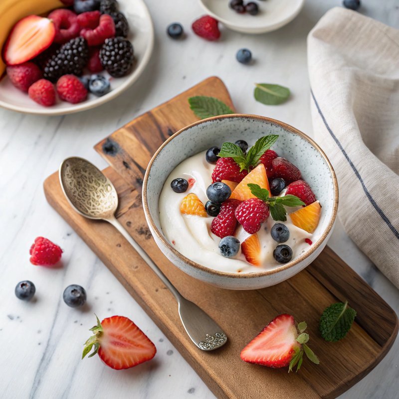 Fruit and Yogurt Parfait