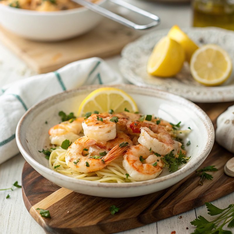 Lemon Garlic Shrimp
