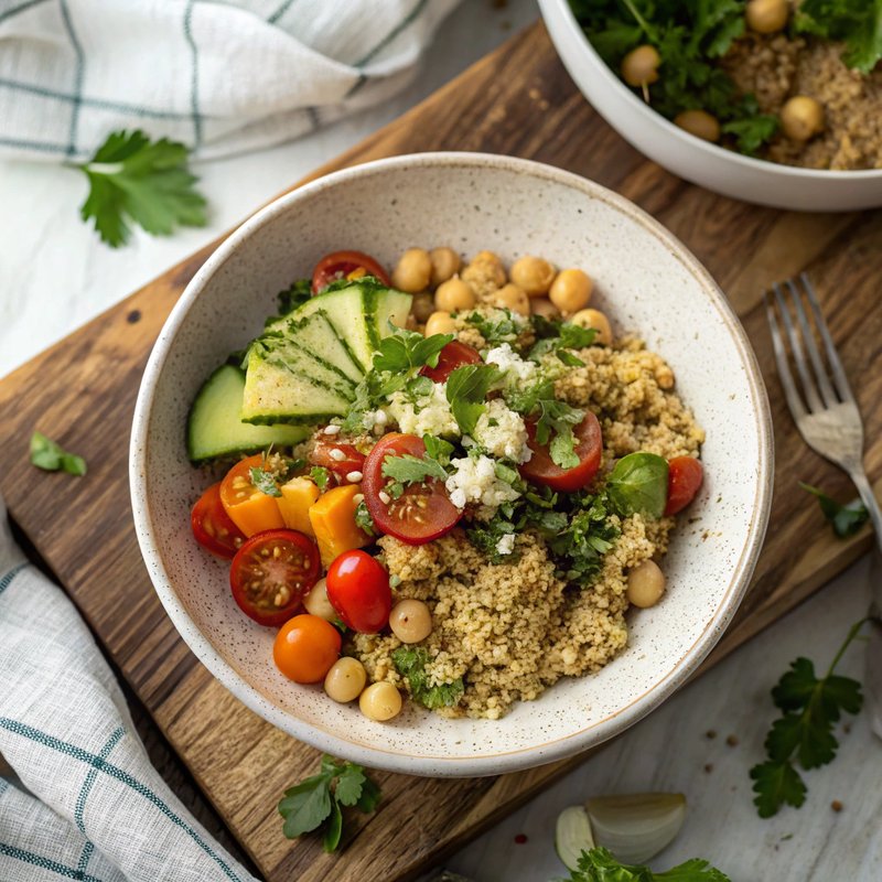 Mediterranean Quinoa Bowl