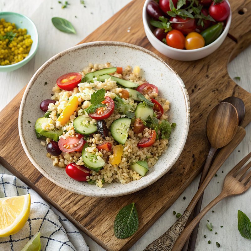 Mediterranean Quinoa Salad