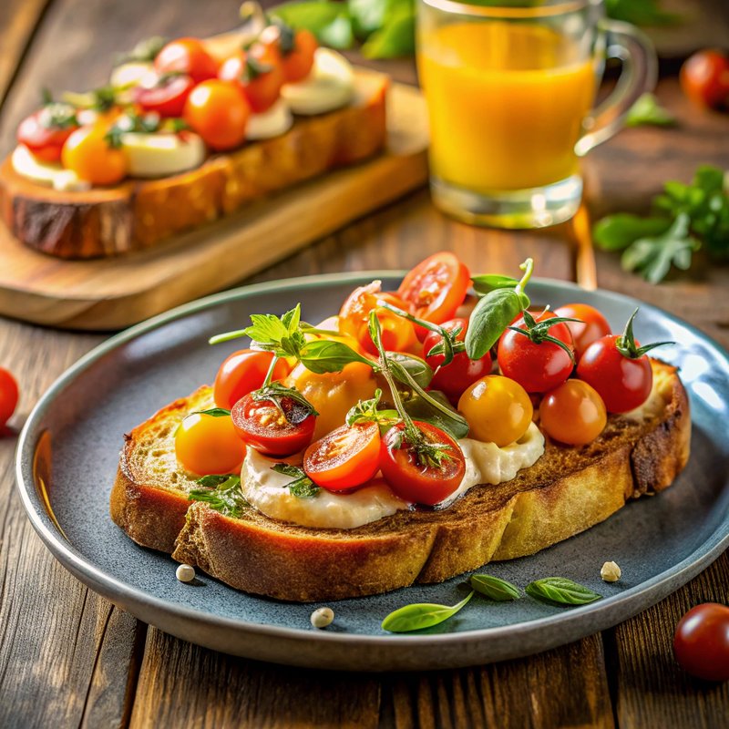 Mediterranean Sunrise Toast