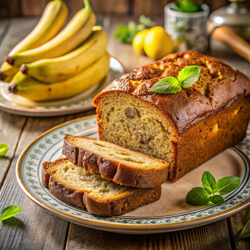 Moist and Flavorful Banana Bread