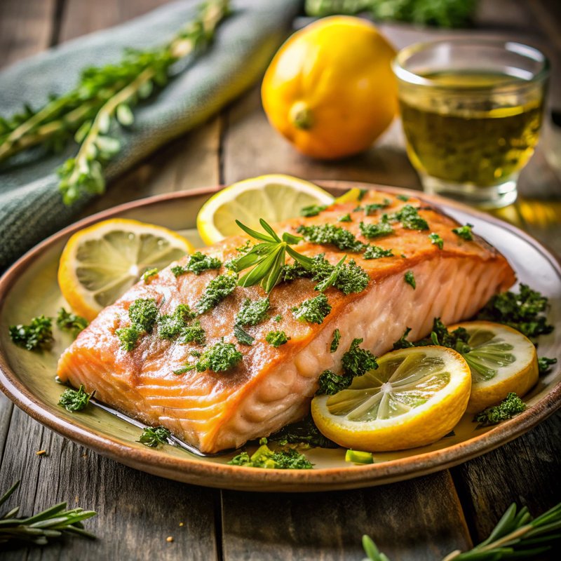 One-Pan Lemon Herb Salmon