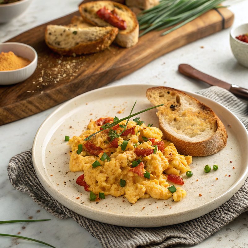 Oprah Winfrey’s Popular Scrambled Eggs with a Spicy Twist