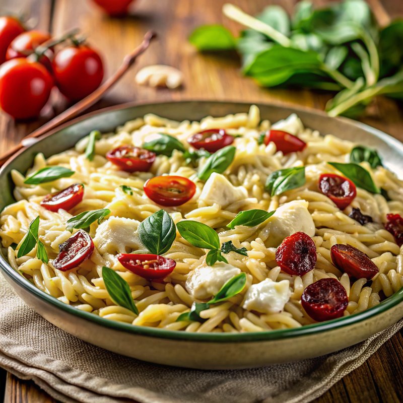 Orzo and Boursin Pasta Bake