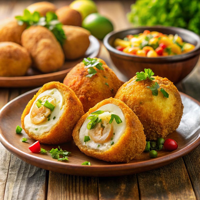 Papa Rellena: Stuffed Peruvian Potato Delight