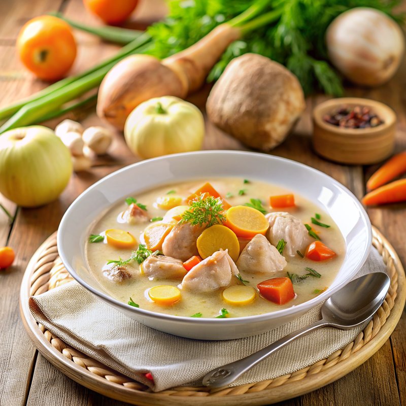 Polish Chicken and Potato Soup