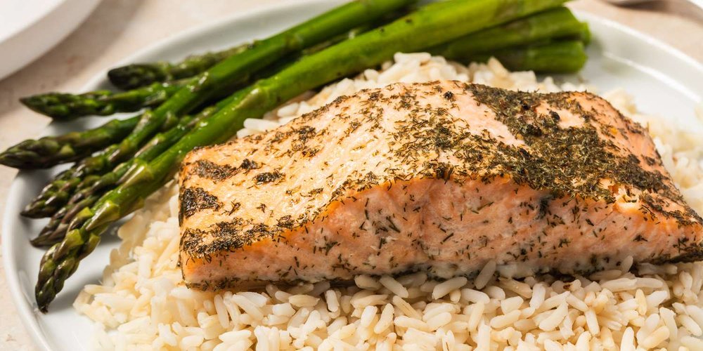 Salmon with Lemon and Dill