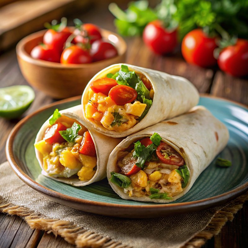 Savory Breakfast Burrito