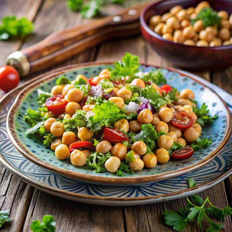 Savory Chickpea Salad