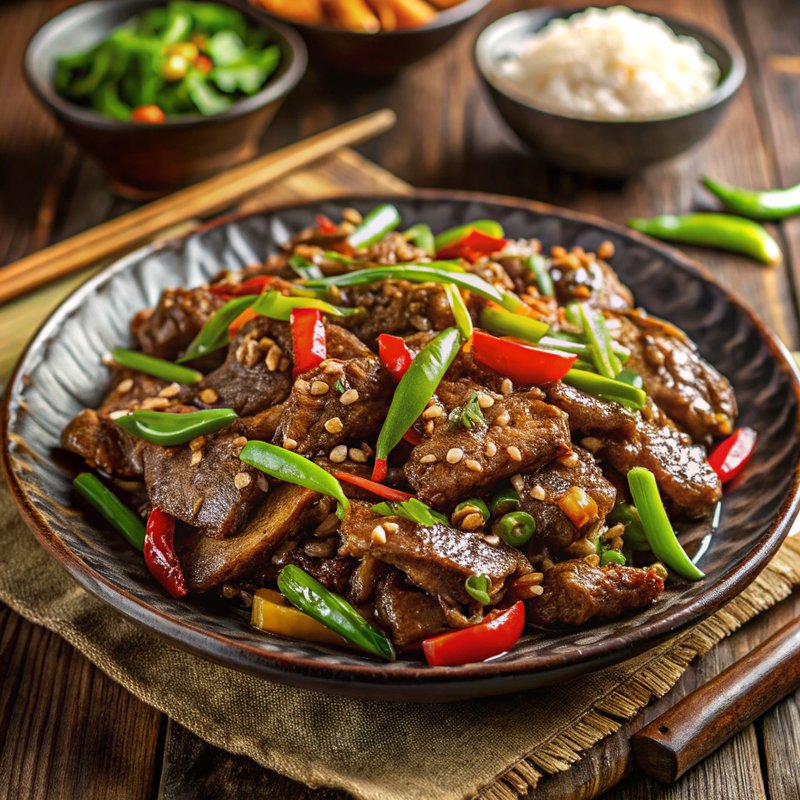 Savory Mongolian Beef Stir-Fry