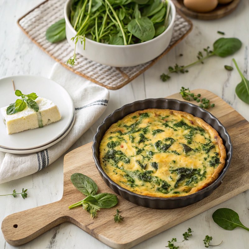 Savory Spinach Frittata