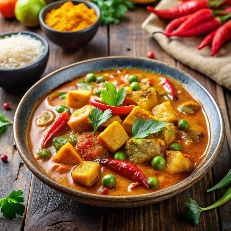 Simple Spicy Vegetable Curry