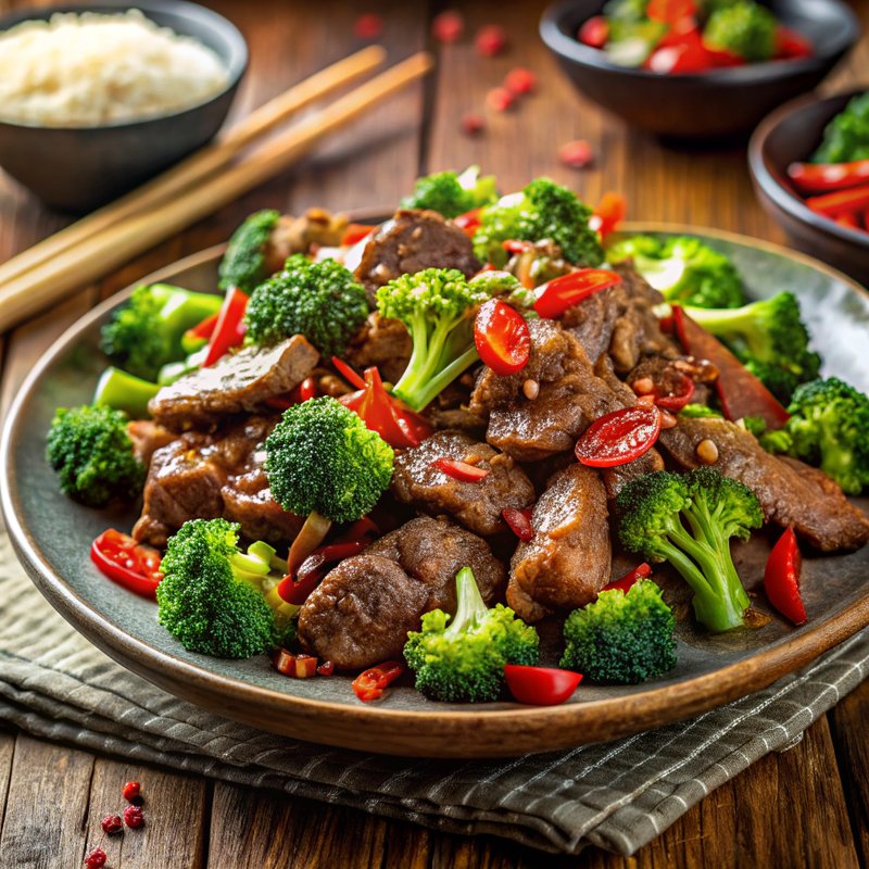 Spicy Beef and Broccoli Stir-Fry