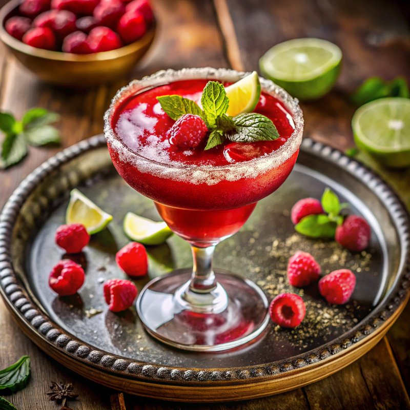 Spicy Raspberry Margarita