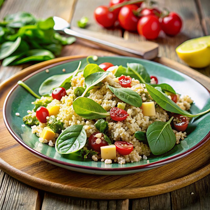 Spinach Quinoa Salad