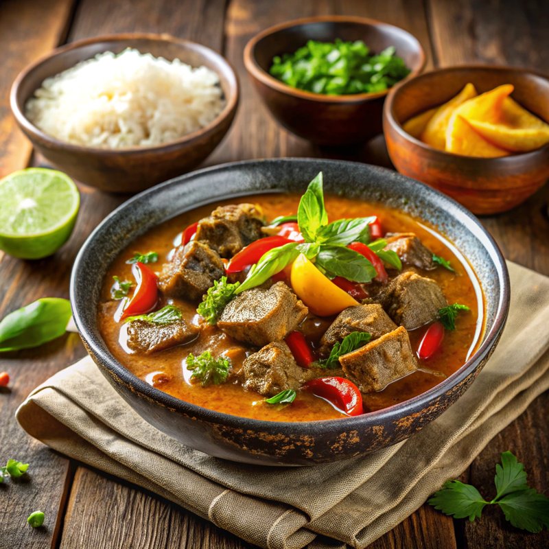 Thai Beef Curry Comfort Bowl