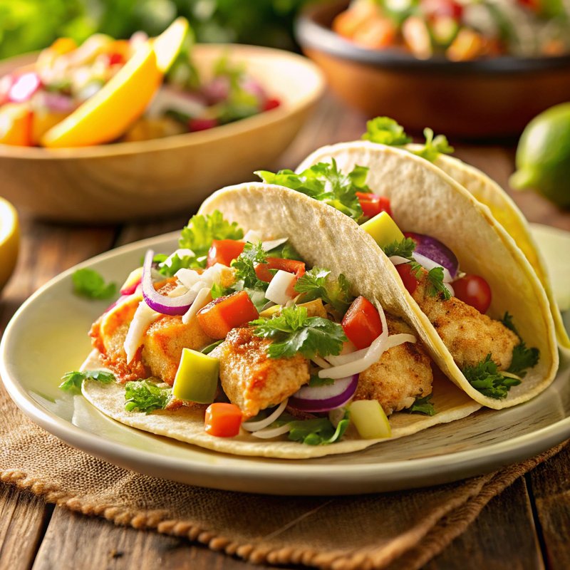Zesty Fish Tacos